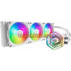 Tản Nhiệt Nước Cooler Master MasterLiquid 360 Atmos ARGB White